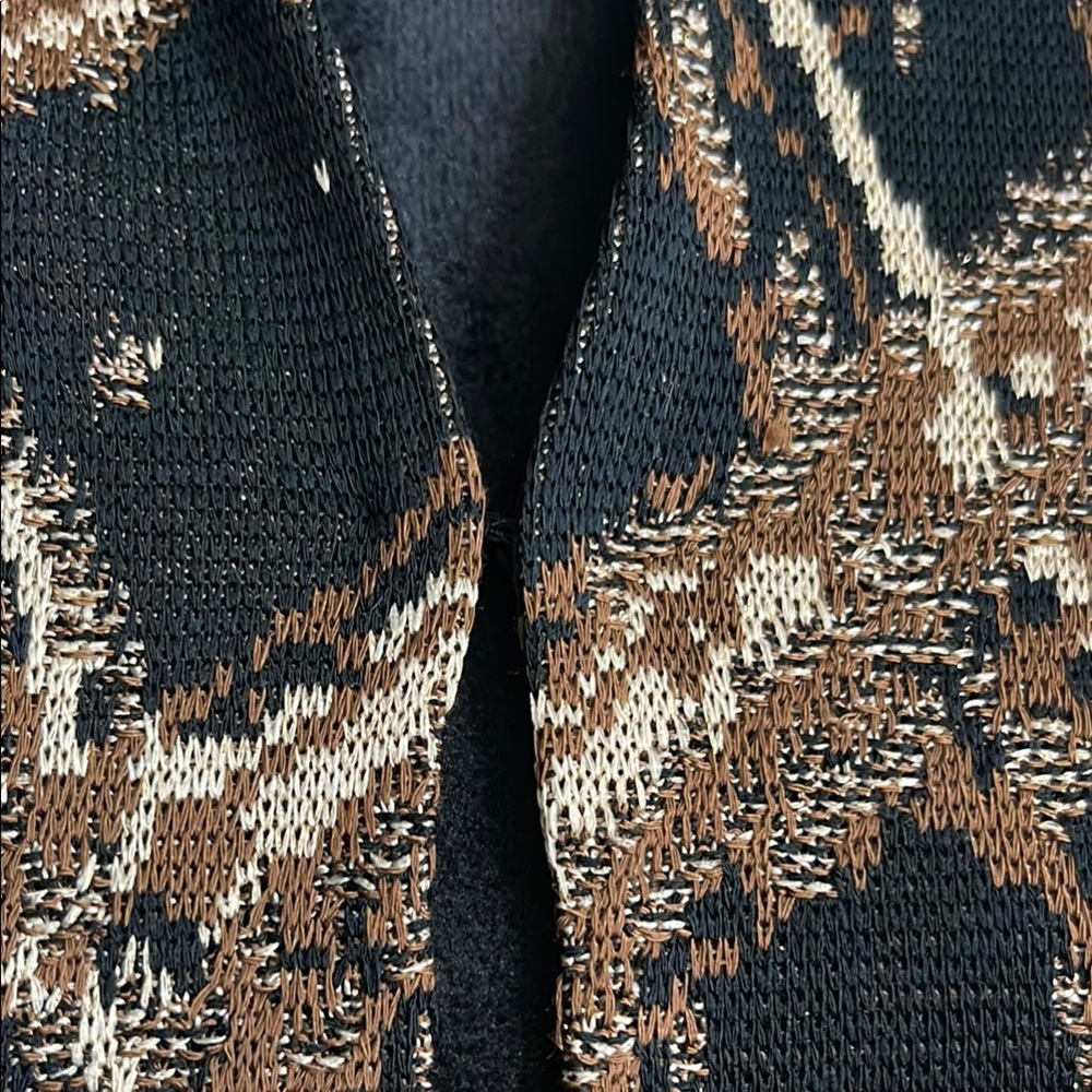 Ming Wang Blazer With Geometric Pattern - image 2